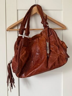 Cole Haan Brown Leather Hobo Bag
